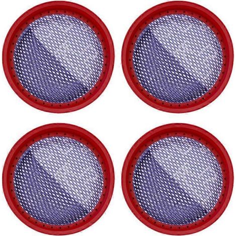 Lot de 4 pour Dibea D18 D008Pro aspirateur de rechange filtre lavable Parte remplacement de filtre pièces (1/5)