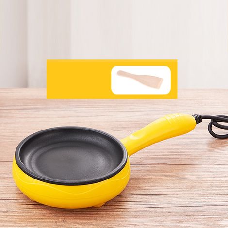 Olla para huevos multifuncional 2 en 1 con revestimiento antiadherente y apagado automático, material PP cromado, 1 litro (1/5)