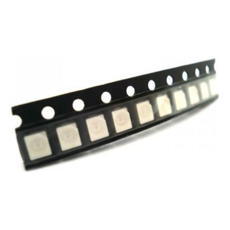 10 PZ Led SMD 3528 Rosso 2.0-2.2V 20mA 600 mcd