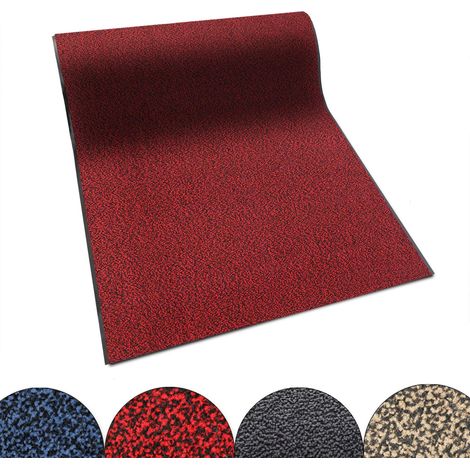 Tapis extérieur, Tapis antidérapant très absorbant SKY Rouge-Noir 60 x 180 cm (1/5)