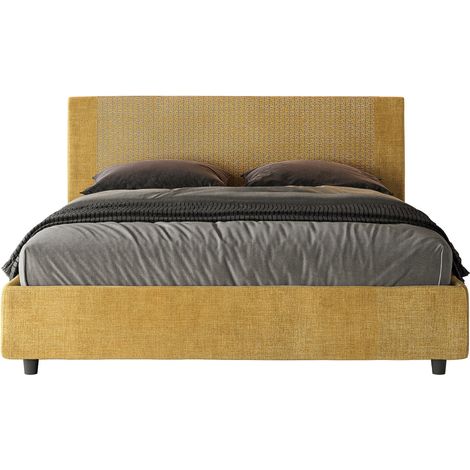 Letto Matrimoniale 160x190 cm con Rete Rosal Norris Labirinto (1/4)