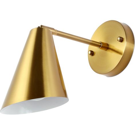 Wandleuchte - Metallkegel - Goldfarben - Livel Gold