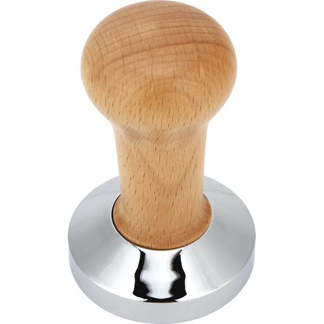 Tasseur à café manuel 58 mm, accessoire pour machine à café, couleur bois, base filetée 58 mm (1/5)
