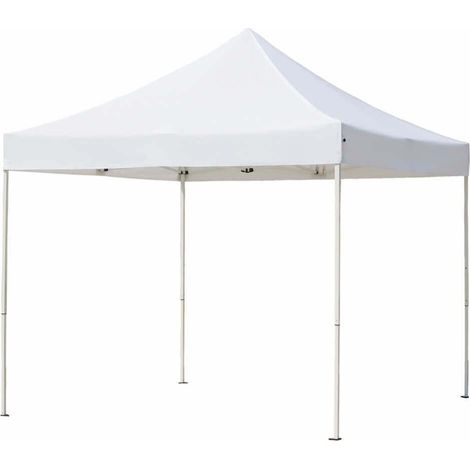 Gazebo Holiday 3x3 m in Acciaio Tortora