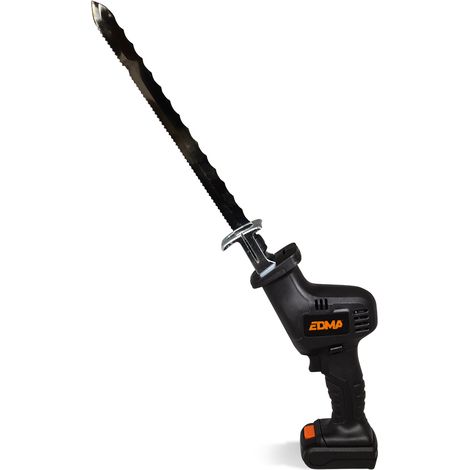 Edma – Scie sabre électrique pour laine de roche – Coupe nette sans effort – Batterie lithium 14,4V incluse – Modèle INSULACUT (1/7)
