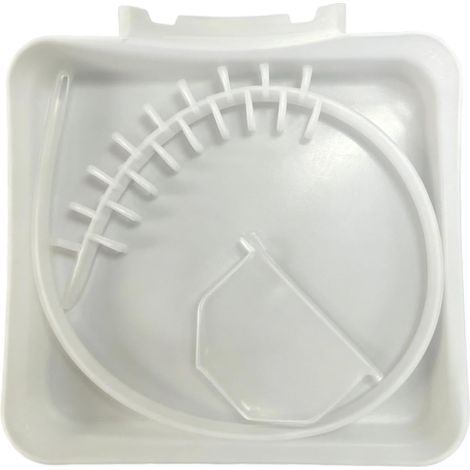 Washing Machine Drain Tray - Washer Water Catch Guide Low Profile Front Load Drain Pan for Washing Machine Protection, Washer Drain Pan for Basements Apartments Mobile Homes (1/5)