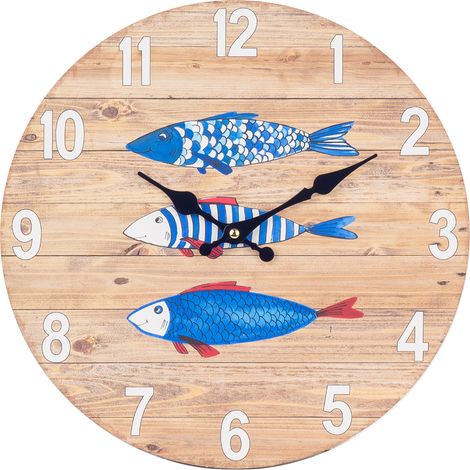 Signes Grimalt Orologio da muro adorno Orologi blu 4x34x34cm 30266