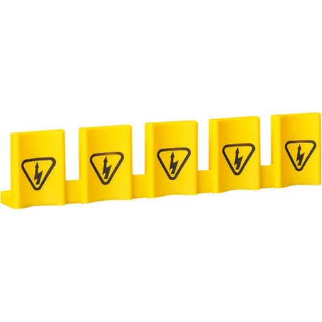 Hager – Profil de protection pour tableau électrique – Plaque de fermeture de blindage – Longueur 200mm – Largeur 100mm – Pour espaces confinés