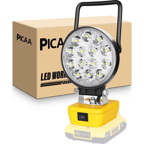 42W Lampe de Travail LED Sans Fil pour 18/20 V (1/5)