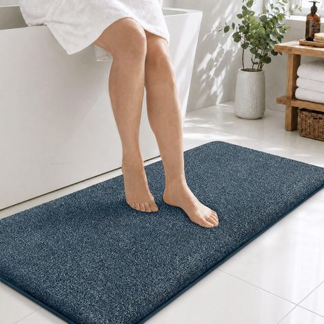 Tapis de bain antidérapant 50 x 120 cm - En microfibre (1/5)