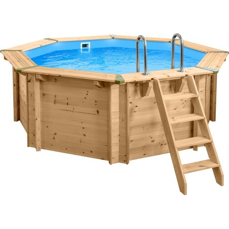 Holzpool ''Java'', Komplettset Ø 3,55 m x 1,16 m