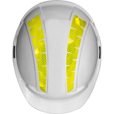 Stickers réflectifs Visipoint Air, spécial grutier à poser soi-même pour casque EVOLite