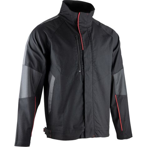 Veste zippée stretch LMA EPOXY Noir / Gris Foncé M. (1/5)