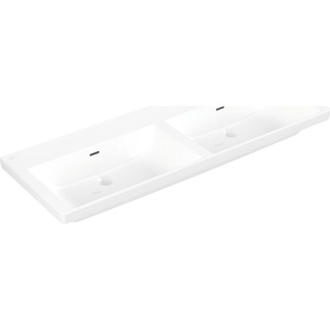 Valise rectangulaire VB SchrankDWT Subway 3.0 1300 x 475 mm avec compartiment supérieur. Blanc alpin cplus