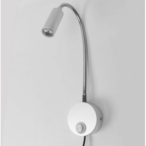 Dimmbare Touch-Wandleselampe, LED-Nachttischlampe mit USB-Anschluss und Schalter, 3-W-Wandlampe zum Lesen im Bett, Schlafzimmer (1/4)