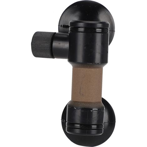 Diffuseur CO2 pour aquarium en céramique précise – Noir, plastique, 1 pièce, tailles S/L