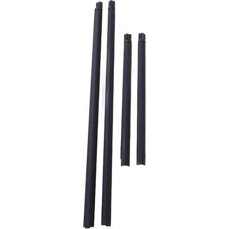 Car Window Sealing Strip Set, 4 Pieces, Replacement Rubber Sealing Strip 80821 0W000 80820 0W000 for Pathfinder 1995-2004 (1/5)