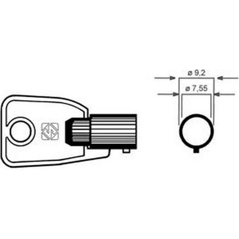 1PZ CHIAVI TUBOLARI PER CILINDRI CHICAGO CH16T - CH16T