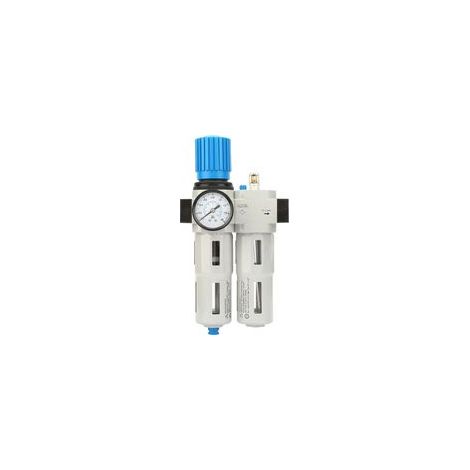 Filtre à air FRC-1/2-MIDI G1/2" avec séparateur huile/eau et manomètre de régulation (1/5)
