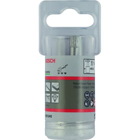 Corona de diamante, DrySpeed, 8 mm  BOSCH 2608599040