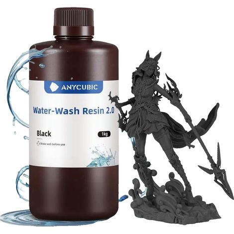 Stampante 3D Anycubic ssx2wh-101a resina lavabile acqua