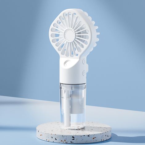 Ventilateur brumisateur portable, humidificateur, ventilateur à remplissage d'eau, longue autonomie, mini ventilateur brumisa(Y005) (1/2)