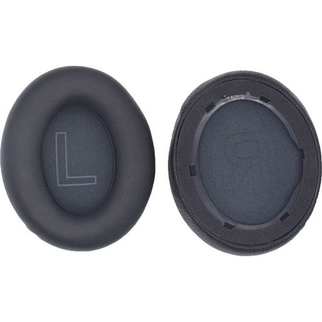 Lot de 2 coussinets de rechange pour casque Anker Soundcore Life Q20, en cuir souple et mousse, avec isolation phonique - Compatible avec le modèle Life Q20 (1/5)