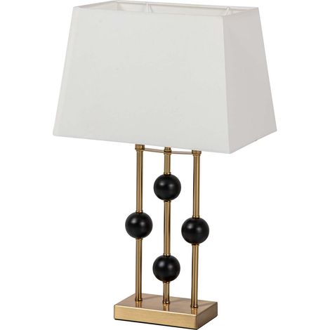 Tischlampe aus Metall 28X22X55 cm (1/5)