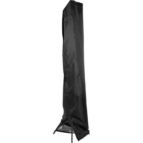 Housse de Protection pour Parasol Étui de Protection Contre Les Parasols Déportés Etanches pour la Plage Patio et Jardin avec Fermeture à Glissière ( 205CM 57 48 25CM) (1/4)
