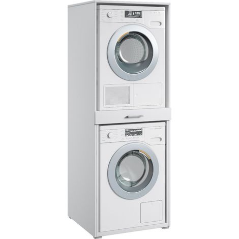 Estantería para baño Novdele 103, Blanco (1/5)