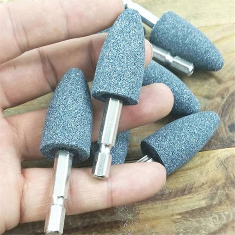 Lot de 8 meules coniques (20 mm) (1/5)