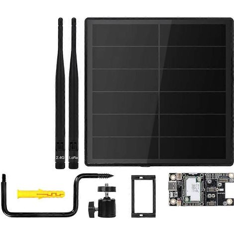 D5L Solarknoten mit 5V-Solarpanel RAK19007 & RAK4631 WisBlock-Integration LoRa IoT Low-Power Bluetooth WiFi-Modul A