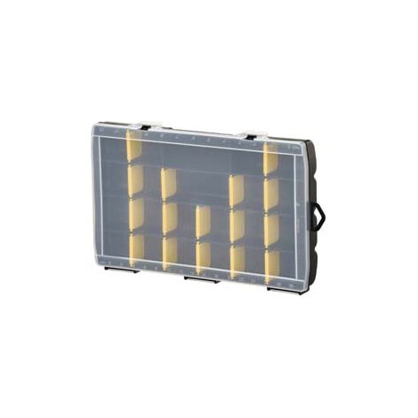 CASSETTA PORTAMINUTERIA ORGANIZER BASIC 22 SCOMPARTI- - cm.35,7x22,9x4,8h. - (STST81681-1) - 1 pezzi STANLEY