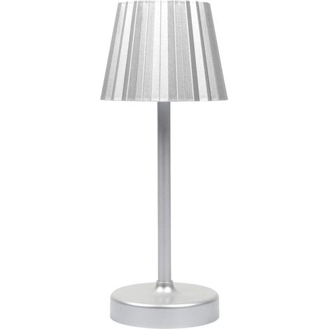 Lampe à Poser Tactile à LED "Alana" 26cm Argent