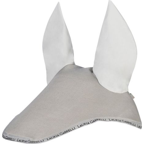 Cob, grigio pietra: Cuffietta antimosche per cavalli modello Livigno in mesh