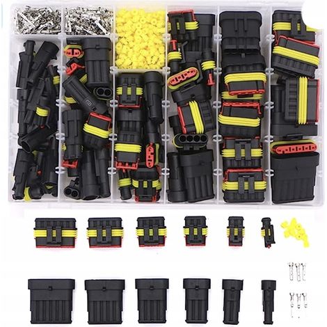 Set connettori elettrici ermetici 622 pz.
