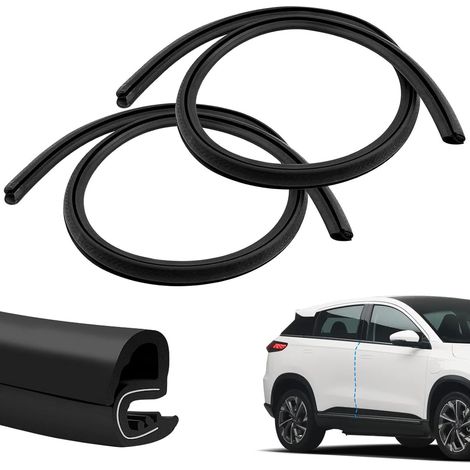 Columns Autotürdichtung, 2 m Universaldichtung, Auto-Schalldämmung, Dichtungsprofil-Gummidichtung, Kofferraumdichtung, kein Kleben, Schalldämmung, Kantenschutz, Gummi für Pkw, SUVs, Lkw (1/5)