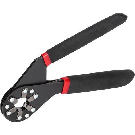 Pince multifonction à six pans creux, en acier à haute teneur en carbone, noire, 15 cm (6 pouces). (1/5)