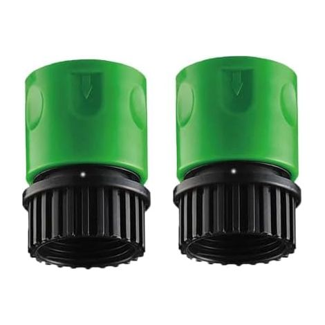 Adaptateur de tuyau Raccord fileté robuste Connecteurs et raccords pour tuyau d'arrosage, pour cuisine, douche, arrosage, buanderie, évier extérieur, camping-car (1/5)