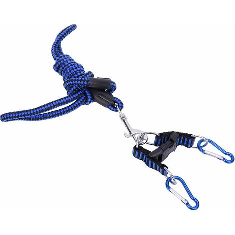 Corde de remorquage résistante pour voiture télécommandée, accessoire RC avec crochet bleu (1/5)