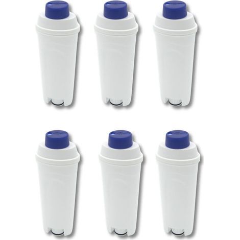 Replacement part - Accessory Set of 6 Water Filters for Delonghi DLSC002 TÜV Certified for DLSC002, SER3017 & 5513292811 ECAM, ESAM, ETAM - - DELONGHI, BEKO