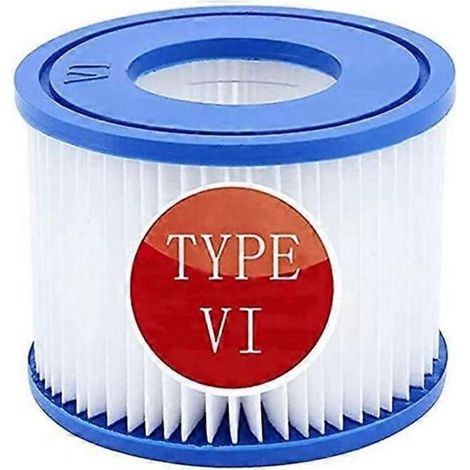 Élément filtrant de type VI pour tous les éléments filtrants de piscine Lay-Z-Spa Filtre de pompe 4 filtres (1/5)