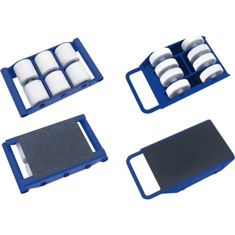 Transportroller 2 t Tragk FW02 mit 8 Rollen Nylon