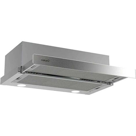 Cata TF 2003 Duralum integrierte Dunstabzugshaube Silber 60 cm