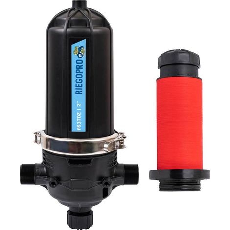 Filtro de Anillas Profesional con Brida de Acero Inox. 3" (1/2)