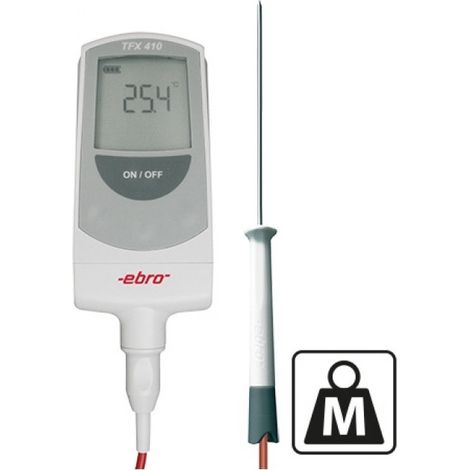 Thermomètre à sonde étanche - De -50°C à 300°C - Ebro