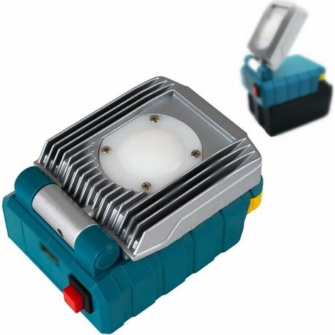 Ahlsen batteries Li-ion 18 V 4,0 Ah de rechange 18 V, compatible avec,Ailan Lampe torche à batterie Li-ion pour Bosch Professional 14V-18V, Projecteur LED pour Bosch professionnelle (1/5)