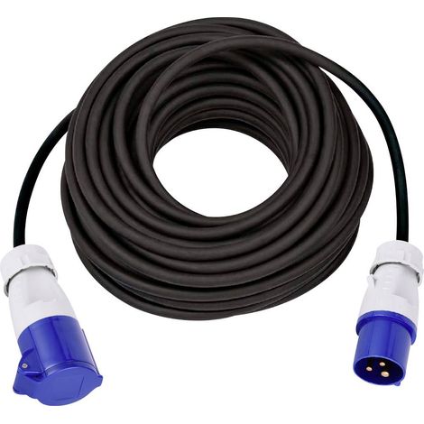 Max Hauri 162413 Alimentazione Prolunga 16 A Blu, Nero 15.00 m H07RN-F 3G 1,5 mm² (1/3)
