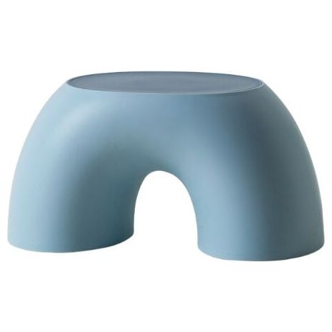 Tabouret arc - en - ciel en plastique pour enfants Tabourets pour enfants antidérapants à la maison-Bleu (1/3)
