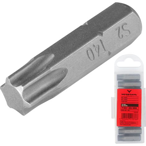 Jeu d'embouts Torx 6 pcs Embout de tournevis T30 x 25mm Vorstahl (1/5)